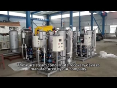 Appareil de récupération de condensat avec contrôle entièrement automatique pour économiser de l'énergie